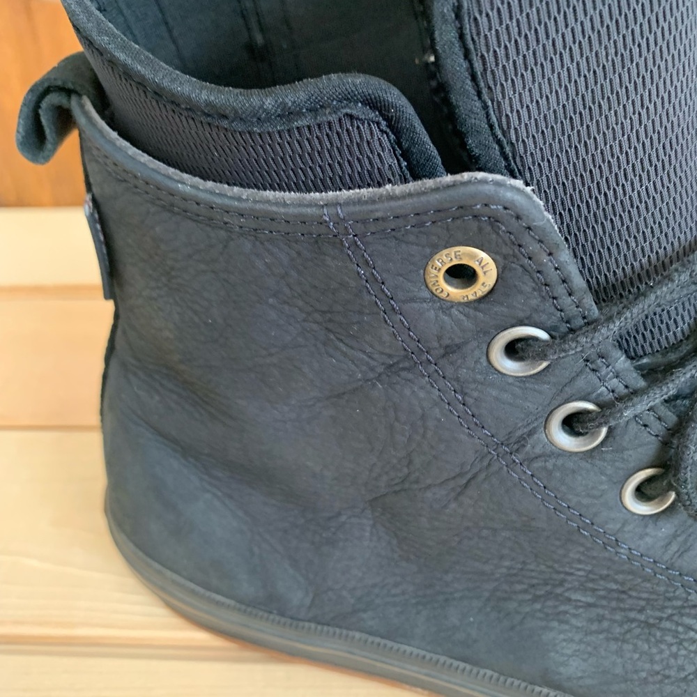 Converse Chuck Taylor All Star Men’s 
Waterproof Nubuck Boots in Black-Rare - Picture 12 of 16